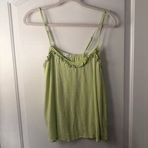 Green Cotton Camisole